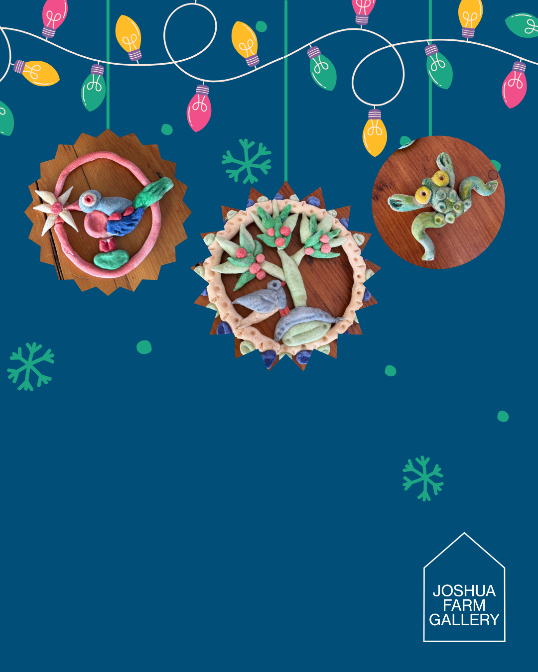 Holly Jolly Ornament making